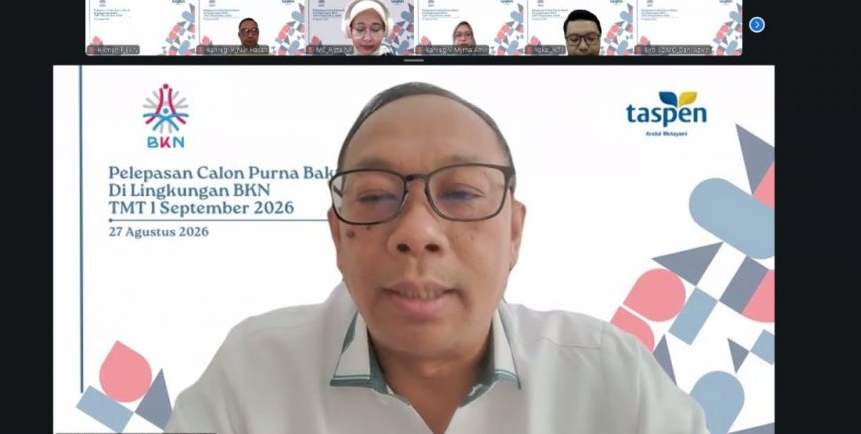 Enam Pegawai BKN Memasuki Purnabakti September 2026, Mengabdi Lebih dari Tiga Dekade